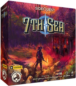 BND0081 SideQuest Card Game: 7th Sea published by Board And Dice