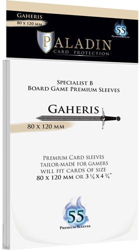 55 x Paladin Card Sleeves: Gaheris (80mm x 120mm)
