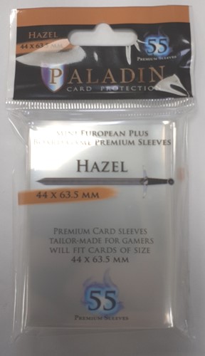 55 x Paladin Card Sleeves: Hazel (44mm x 63.5mm)
