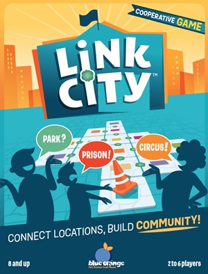 BOG09086 Link City Board Game published by Blue Orange Games