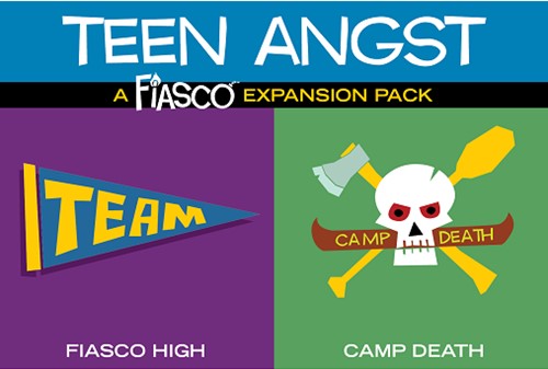 BPG103 Fiasco RPG: Teen Angst Expansion Pack published by Bully Pulpit Games