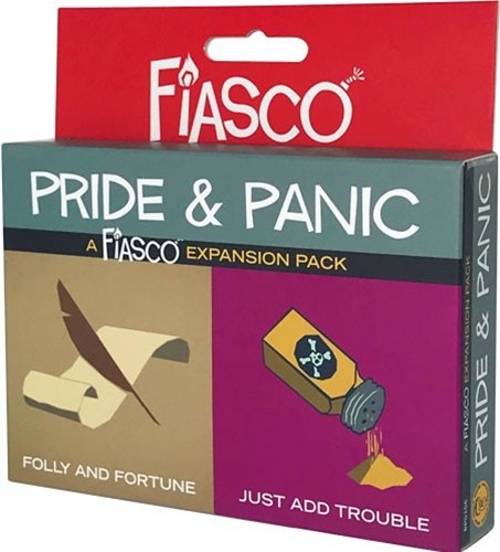 BPG106 Fiasco RPG: Pride And Panic Expansion Pack published by Bully Pulpit Games