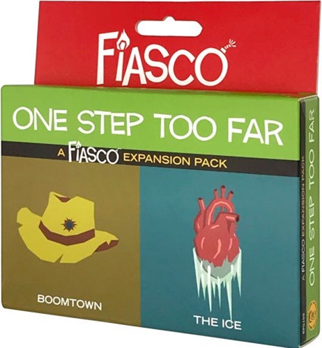 BPG109 Fiasco RPG: One Step Too Far Expansion Pack published by Bully Pulpit Games