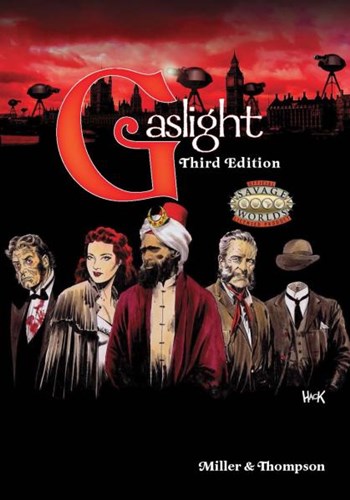 BPI1103 Savage Worlds RPG: Gaslight Victorian Fantasy published by Bully Pulpit Games