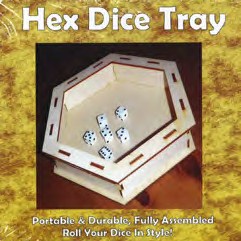 BPN1307 Hex Dice Tray published by Blue Panther
