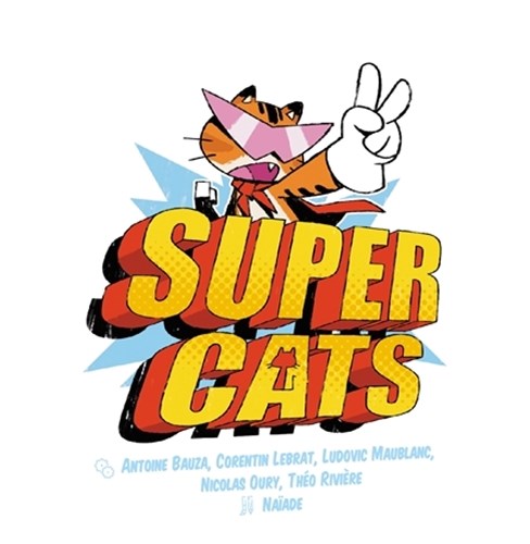 BRE17SC Super Cats Game published by GRRRE Games