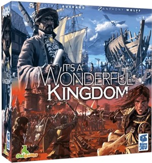 BREWON0190 It's A Wonderful Kingdom Card Game published by The Game Box