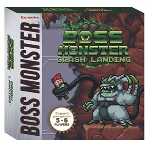 BRW011 Boss Monster Card Game: Crash Landing 5-6 Player Expansion published by Brotherwise Games