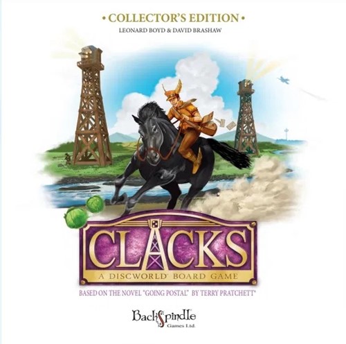 BSG2101 Clacks Board Game: Collector's Edition published by Backspindle Games