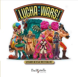 2!BSG2102 Lucha Wars Board Game published by Backspindle Games