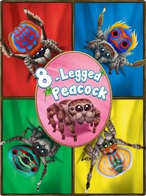BXW888 8 Legged Peacock Card Game published by Brexwerx Games