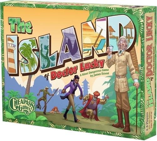CAG250 Island Of Doctor Lucky Board Game published by Cheapass Games