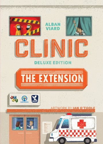 CAPCLI01 Clinic Board Game: Deluxe Edition Extension 1 published by Capstone Games