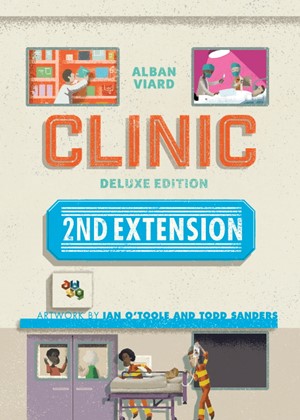 2!CAPCLI02 Clinic Board Game: Deluxe Edition Extension 2 published by Capstone Games