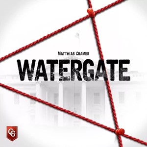 2!CAPFG1024WH Watergate Board Game: White Box Edition published by Capstone Games