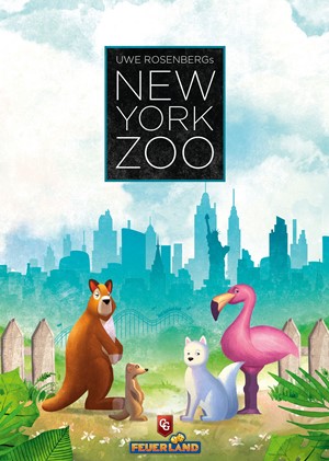 CAPFS1002 New York Zoo Board Game published by Capstone Games