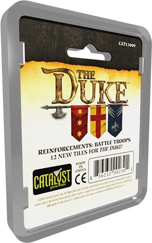 CAT13009 The Duke Board Game: Reinforcements Battle Troops Expansion published by Catalyst Game Labs