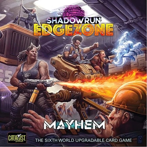 CAT28702 Shadowrun RPG: 6th World Edge Zone Mayhem Deck published by Catalyst Game Labs