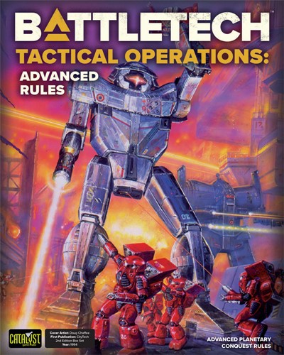 CAT35003VA Battletech: Tactical Operations: Advanced Rules published by Catalyst Game Labs