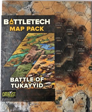 CAT35152 BattleTech: Battle For Tukayyid Map Pack published by Catalyst Game Labs