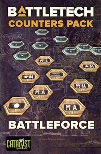 CAT35190 BattleTech: Counters Pack BattleForce published by Catalyst Game Labs