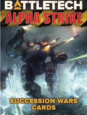CAT35685 BattleTech: Alpha Strike Succession Wars Cards published by Catalyst Game Labs