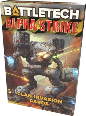 CAT35686 BattleTech: Alpha Strike Clan Invasion Cards published by Catalyst Game Labs
