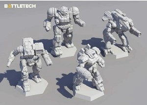 CAT35725 BattleTech: Inner Sphere Direct Fire Lance published by Catalyst Game Labs