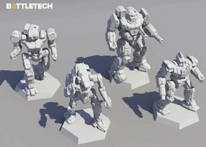 CAT35727 BattleTech: Inner Sphere Heavy Lance published by Catalyst Game Labs