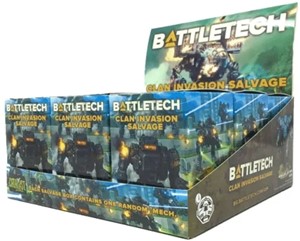 CAT36005 BattleTech: Clan Invasion Salvage Blind Box published by Catalyst Game Labs