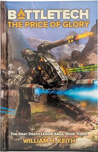 CAT36025P BattleTech: The Price Of Glory Premium Hardback Novel published by Catalyst Game Labs