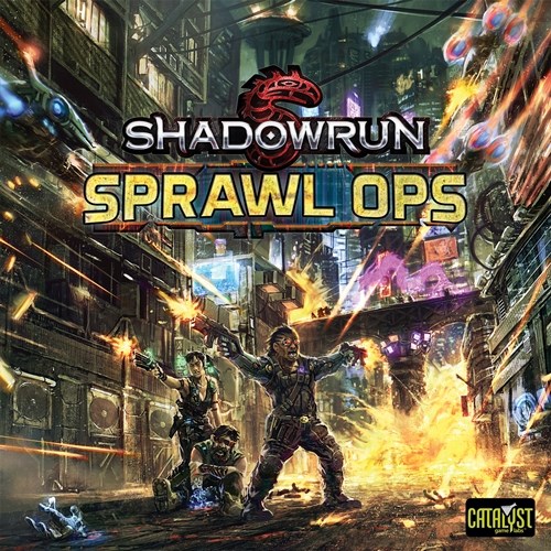 CAT77700 Shadowrun: Sprawl Ops Board Game published by Catalyst Game Labs