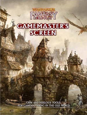 CB72404 Warhammer Fantasy RPG: 4th Edition Gamemaster Screen published by Cubicle 7 Entertainment