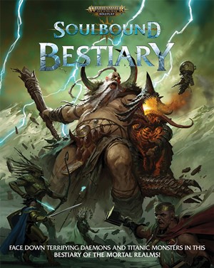 CB72519 Warhammer Age Of Sigmar RPG: Soulbound Bestiary published by Cubicle 7 Entertainment