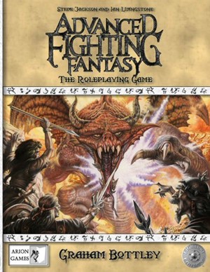 CB77001 Advanced Fighting Fantasy RPG: Core Rulebook published by Arion Games