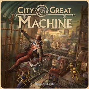 3!CGA07001 City Of The Great Machine Board Game published by Crowd Games