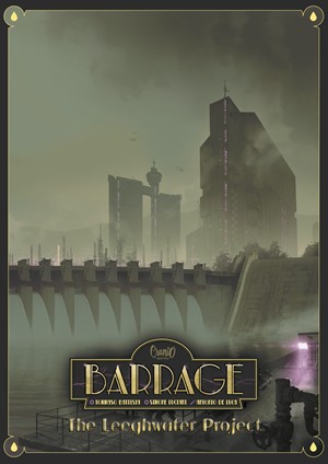2!CGA19002 Barrage Board Game: The Leeghwater Project Expansion published by Cranio Creations