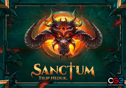 CGE00054 Sanctum Board Game published by Czech Game Editions