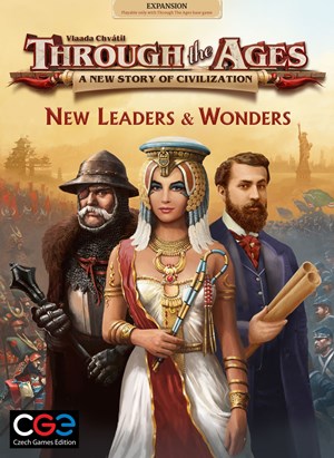 CGE00057 Through The Ages Board Game: New Leaders And Wonders Expansion published by Czech Game Editions