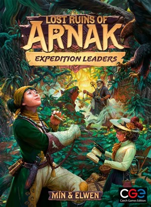 2!CGE00063 Lost Ruins Of Arnak Board Game: Expedition Leaders Expansion published by Czech Game Editions