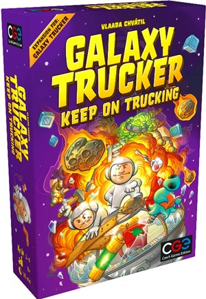 3!CGE00064 Galaxy Trucker Board Game: Keep On Trucking Expansion published by Czech Game Editions