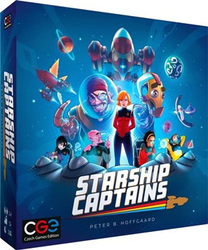 2!CGE00065 Starship Captains Board Game published by Czech Game Editions