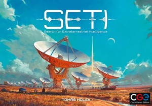 2!CGE00120 SETI Board Game: Search For Extraterrestrial Intelligence published by Czech Game Editions