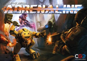 CGEADR Adrenaline Board Game published by Czech Game Editions