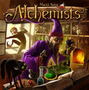 CGEALCH Alchemists Board Game published by Czech Game Editions