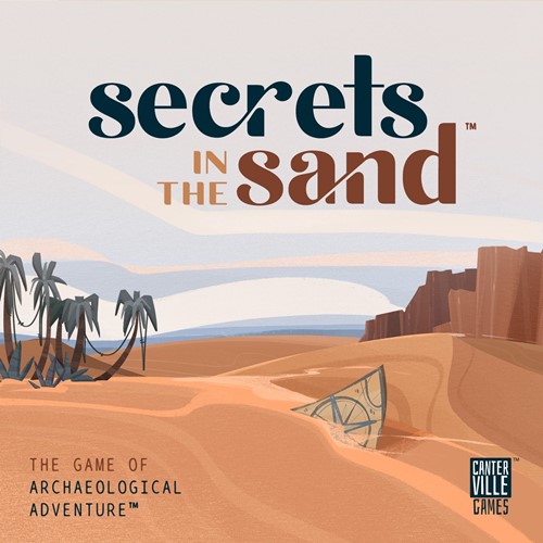 CGSITS001 Secrets In The Sand Board Game published by Canterville Games