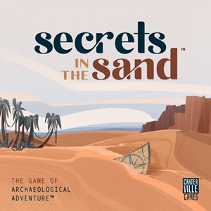 2!CGSITS001 Secrets In The Sand Board Game published by Canterville Games