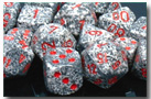 CHXDS10 Chessex Speckled 7 Dice Set - Granite published by Chessex