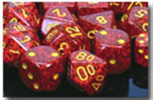 CHXDS14 Chessex Speckled 7 Dice Set - Mercury published by Chessex