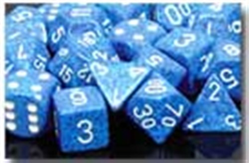 Chessex Speckled 7 Dice Set - Water